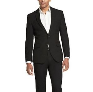 ➕NWOT➕Van Heusen Black Slim Fit Suit Jacket 52R